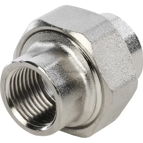 Разъемное соединение, американка ВВ 1/2" никелированное Stout
