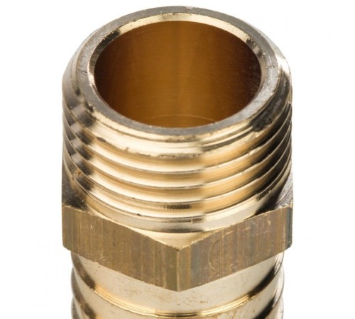 Штуцер НР 1/2"x20 мм Stout