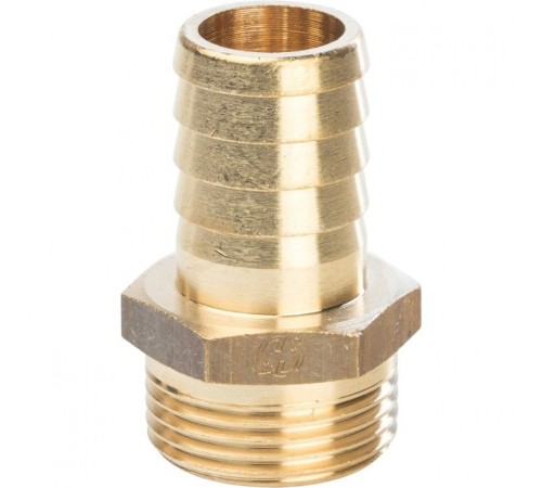 Штуцер НР 3/4"x25 мм Stout