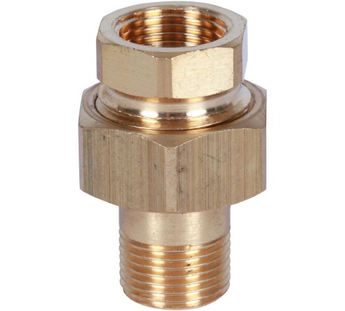 Разъемное соединение, американка, ВН 3/8" уплотнение под гайкой o-ring кольцо Stout Разъемное соединение, американка, ВН 3/8" уплотнение под гайкой o-ring кольцо Stout