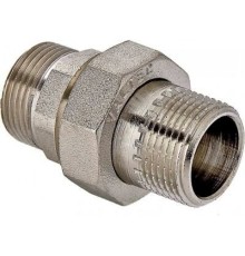 Разъемное соединение "американка" НН, уплотнение под гайкой o-ring кольцо 1/2", никелированное Stout
