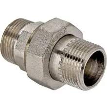 Разъемное соединение "американка" НН, уплотнение под гайкой o-ring кольцо 1/2", никелированное Stout