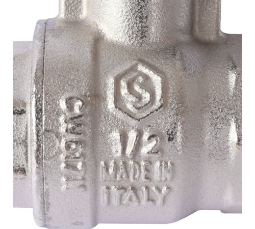 Кран шаровой стандартнопроходной ВР/НР 1/2", ручка рычаг Stout