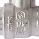 Кран шаровой стандартнопроходной ВР/НР 1/2", ручка рычаг Stout