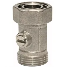 Узел нижнего подключения для радиатора раздельный 3/4", прямой Stout