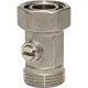 Узел нижнего подключения для радиатора раздельный 3/4", прямой Stout