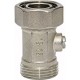Узел нижнего подключения для радиатора раздельный 3/4", прямой Stout