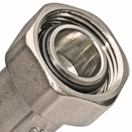 Узел нижнего подключения для радиатора раздельный 3/4", прямой Stout