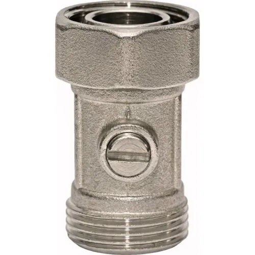 Узел нижнего подключения для радиатора раздельный 3/4", прямой Stout
