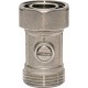 Узел нижнего подключения для радиатора раздельный 3/4", прямой Stout