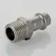 Пресс-муфта с наружной резьбой 22 мм х 1/2"  из нержавеющей стали VTi.901.I.002204 VALTEC (ВАЛТЕК)