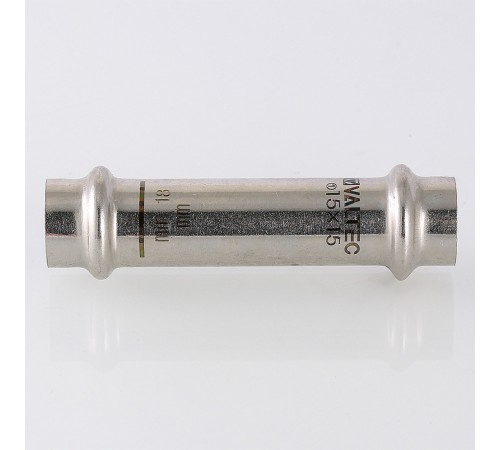 Пресс-муфта надвижная 28 мм х 28  из нержавеющей стали VTi.904.I.002828 VALTEC (ВАЛТЕК)