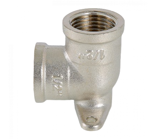 Угольник с креплением с внутренней резьбой 1/2" Valtec