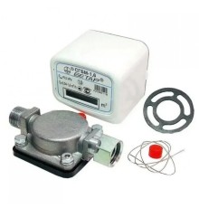 Газовый счетчик СГБМ 1.6 с двумя накидными гайками