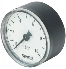 Манометр аксиальный 50 мм 1/4", 0-10 бар Watts F+R100