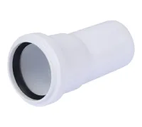 Отвод канализационный Raupiano Plus 50х15° REHAU (РЕХАУ - 11210941002)