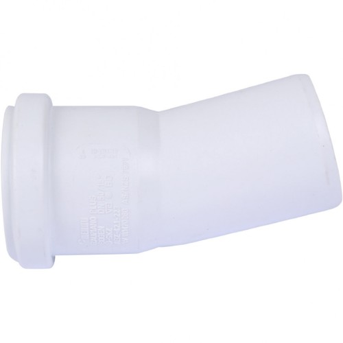 Отвод канализационный Raupiano Plus 50х15° REHAU (РЕХАУ - 11210941002)