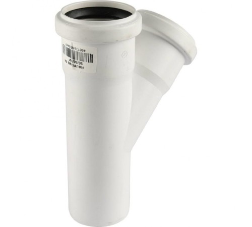 Тройник канализационный Raupiano Plus 50/50х45° REHAU (РЕХАУ - 11212341001) Тройник канализационный Raupiano Plus 50/50х45° REHAU (РЕХАУ - 11212341001)