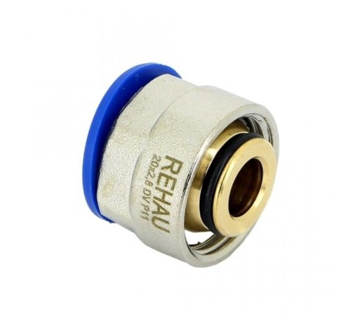 Резьбозажимное соединение для труб pink и flex 20х2,8 REHAU (РЕХАУ - 12663621003) Резьбозажимное соединение для труб pink и flex 20х2,8 REHAU (РЕХАУ - 12663621003)