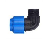 Уголок с наружной резьбой 32x1 1/4" ПНД Политэк