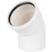 Отвод Sinikon КОМФОРТ ПЛЮС D 110 x 45 504053.K