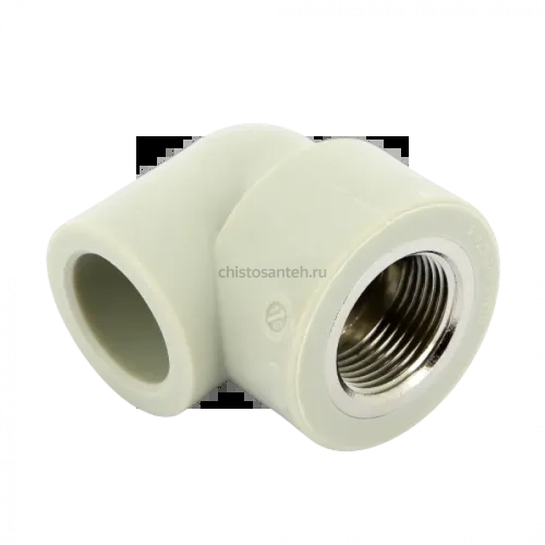 Угольник PPR с внутренней резьбой 25x3/4" FV-Plast