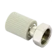 Переходник с накидной гайкой и вварным латунным патрубком PPR 20х3/4" FV-Plast