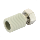 Переходник с накидной гайкой и вварным латунным патрубком PPR 20х3/4" FV-Plast