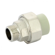 Разъёмное соединение PPR с наружной резьбой 20x1/2" FV-Plast