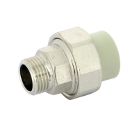 Разъёмное соединение PPR с наружной резьбой 20x1/2" FV-Plast