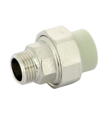 Разъёмное соединение PPR с наружной резьбой 20x1/2" FV-Plast