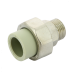 Разъёмное соединение PPR с наружной резьбой 20x1/2