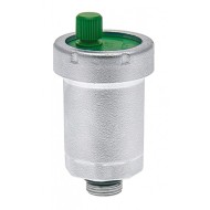 Воздухоотводчик прямой автоматический хром 1/2" Far