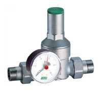 Редуктор давления хром FAR 1/2" наружный-наружный, c манометром FA 2815 12 (ФАР)