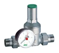 Редуктор давления хром FAR 1/2" наружный-наружный, c манометром FA 2815 12 (ФАР)