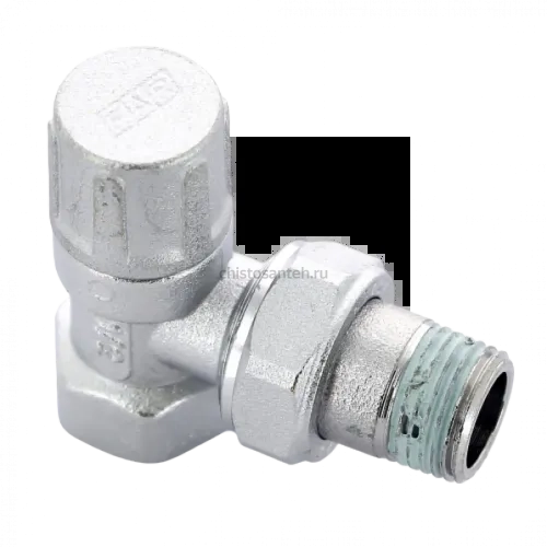 Вентиль запорный угловой ВР 1/2" FAR