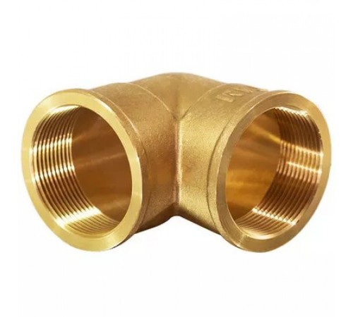 Уголок 1 1/2"ВВ (латунный) TIM (ТИМ)