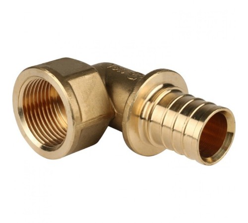 Угольник-переходник с внутренней резьбой 32xG 1" для труб из сшитого полиэтилена Stout