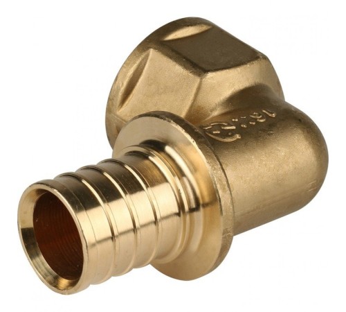 Угольник-переходник с внутренней резьбой 32xG 1" для труб из сшитого полиэтилена Stout