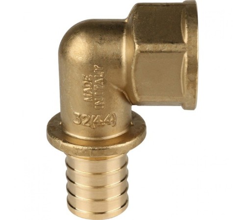 Угольник-переходник с внутренней резьбой 32xG 1" для труб из сшитого полиэтилена Stout