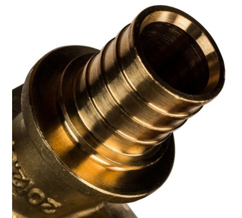 Угольник настенный с креплением 20xRp 1/2" для труб из сшитого полиэтилена Stout