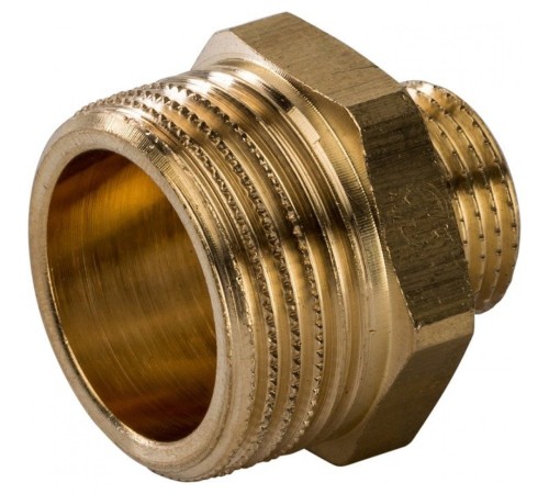 Ниппель НН переходной 3/4"x3/8" Stout