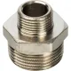 Ниппель НН переxодной 3/4"x3/8" никелированный Stout