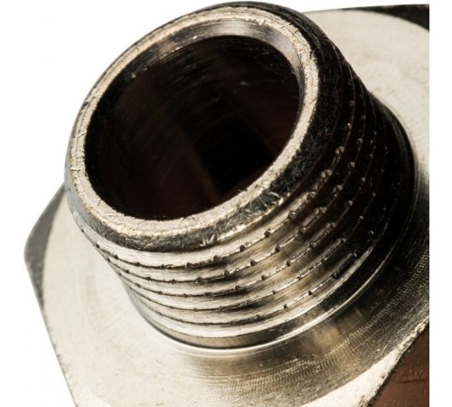 Ниппель НН переxодной 3/4"x3/8" никелированный Stout