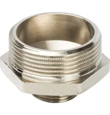 Ниппель НН переxодной 1 1/2"x3/4" никелированный Stout