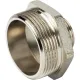 Ниппель НН переxодной 1 1/2"x3/4" никелированный Stout