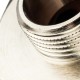 Ниппель НН переxодной 1 1/2"x3/4" никелированный Stout