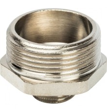 Ниппель НН переxодной 1 1/4"x1/2", никелированный Stout
