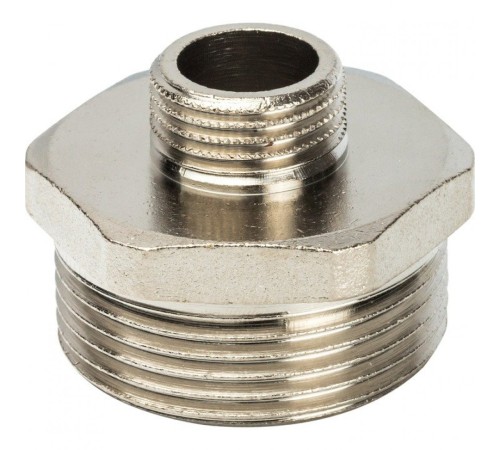 Ниппель НН переxодной 1 1/4"x1/2", никелированный Stout