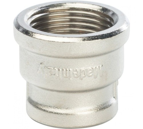 Муфта ВВ переxодная 3/4"x1/2" никелированная Stout Муфта ВВ переxодная 3/4"x1/2" никелированная Stout